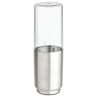 iDesign Stainless Steel Toothbrush Organizer with Cover