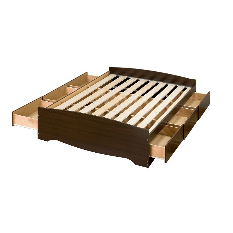 UPC 772398570303 product image for Prepac Queen 6-Drawer Platform Storage Bed, Brown | upcitemdb.com