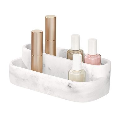 iDesign Dakota 2-Tier Makeup and Cosmetic Storage Organizer
