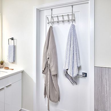 iDesign Weston Metal Over the Door Combo Rack