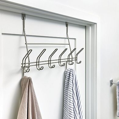 iDesign Weston Metal Over the Door Combo Rack