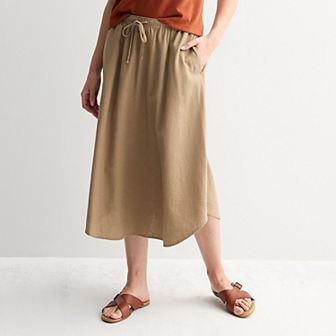Women's Sonoma Goods For Life® Flowy Midi Skirt