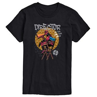 Big & Tall Marvel Deadpool Director Of This One Man Show Graphic Tee