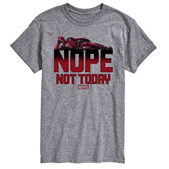 Big & Tall Marvel Deadpool Nope Not Today Graphic Tee