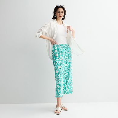 Women's Sonoma Goods For Life® Cropped Easy Pants