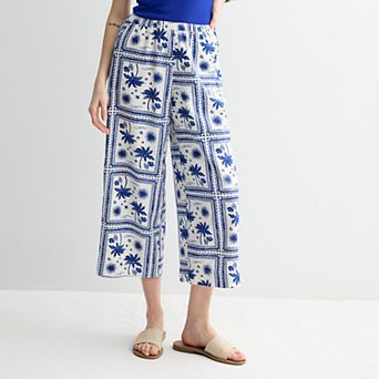 Women's Sonoma Goods For Life® Cropped Easy Pants