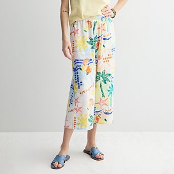 Women's Sonoma Goods For Life® Cropped Easy Pants