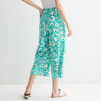 Petite Sonoma Goods For Life® Cropped Easy Pants