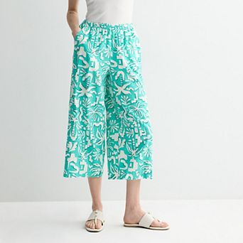 Petite Sonoma Goods For Life® Cropped Easy Pants