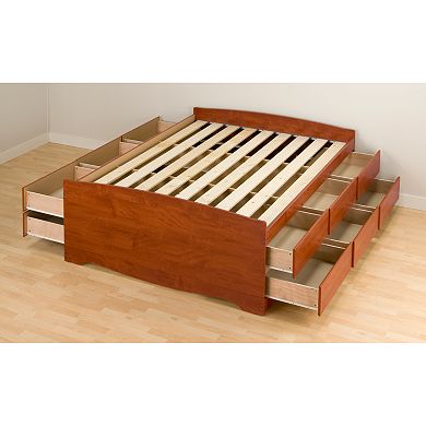Prepac Queen 12-Drawer Platform Storage Bed