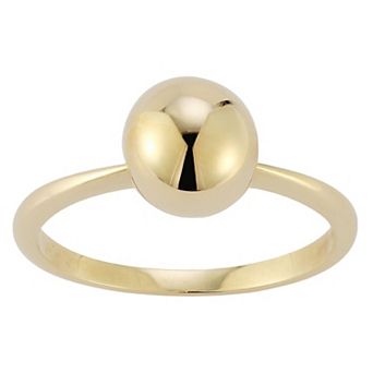 LUMINOR GOLD 14k Gold Ball Ring