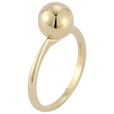 LUMINOR GOLD 14k Gold Ball Ring