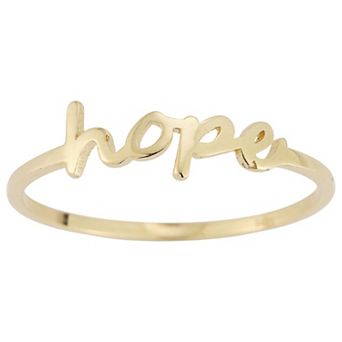 LUMINOR GOLD 14k Gold Hope Ring