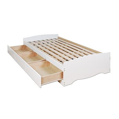 Prepac Twin Platform Storage Bed