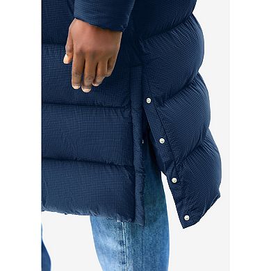 KingSize Men's Big & Tall Long Quilted Puffer Coat