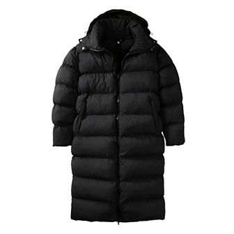 KingSize Men's Big & Tall Long Quilted Puffer Coat