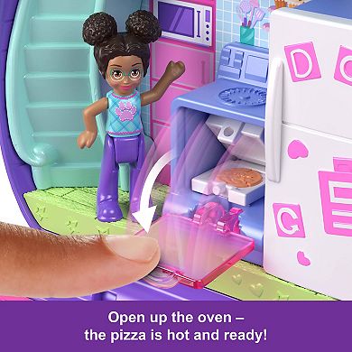Girls Polly Pocket Sleepover Puppy Compact Playset