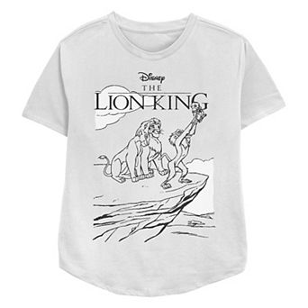 Disney's The Lion King Celebration Of Life Women's Relaxed Fit Graphic Tee