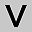 Silver Tone V