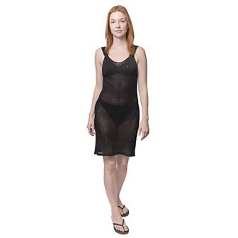 Juniors' Miken Low Back Tank Dress
