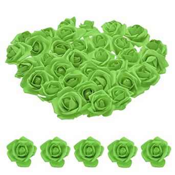 100 pc Foam Rose Heads 2.4"-2.8" Artificial Bulk Stemless Foam Fake Roses Flowers for DIY Crafts