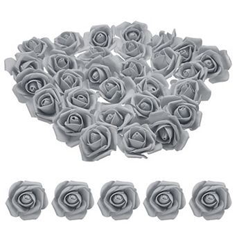 100 pc Foam Rose Heads 2.4"-2.8" Artificial Bulk Stemless Foam Fake Roses Flowers for DIY Crafts