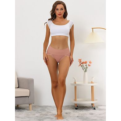 9 Packs Women's Hi-Cut Ribbed High Waist Tummy Control Underwear, Available in Plus Size