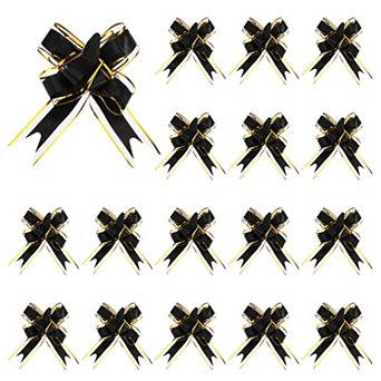 50 pc Pull Bows 5.9 in Wide Large Ribbon Gift Bows for Gift Wrapping