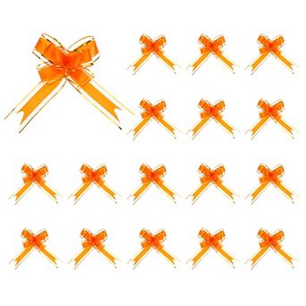 50 pc Pull Bows 5.9 in Wide Large Ribbon Gift Bows for Gift Wrapping