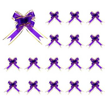 50 pc Pull Bows 5.9 in Wide Large Ribbon Gift Bows for Gift Wrapping