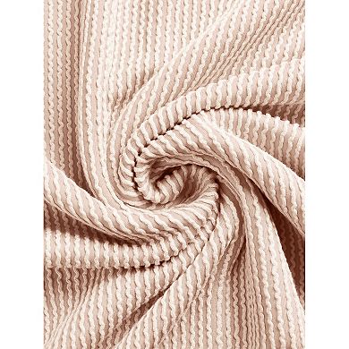 Women's Sleepwear Long Sleeve Nightgowns Crewneck Soft Nightshirts Casual Sleepwear with Pocket