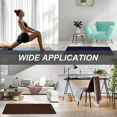 55"x35" Office Chair Mat, Multi-Purpose Desk Carpet Floor Mats for Rolling Chairs for Hardwood Floor