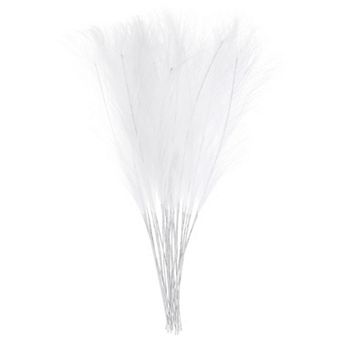 25 pc Faux Pampas Grass 21 Inch Artificial Fake Dried Pampas Grass Decor for Wedding