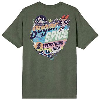 Juniors' Powerpuff Girls Sugar Spice Short Sleeve Tee