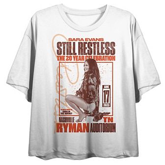 Juniors' Sara Evans Still Restless Short Sleeve Tee