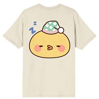 Juniors' Piyomaru Sleeping Emoji Short Sleeve Tee