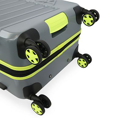 Nautica Nautica Ripple 3-Piece Extra Large Hardside Spinner Luggage Set