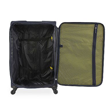 Nautica Seascape Collection 4-Piece Softside Luggage Set