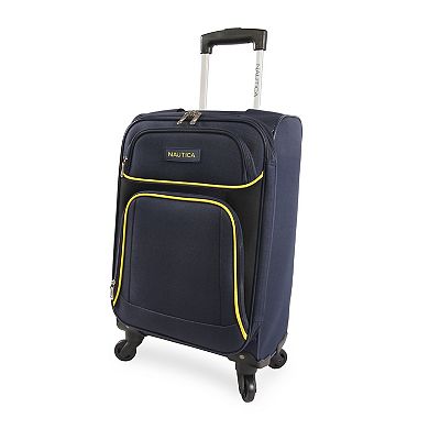 Nautica Seascape Collection 4-Piece Softside Luggage Set