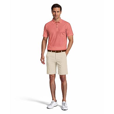 Men's Grand Slam Diamond Jacquard Golf Polo