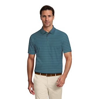 Men's Grand Slam Stripe Jacquard Golf Polo