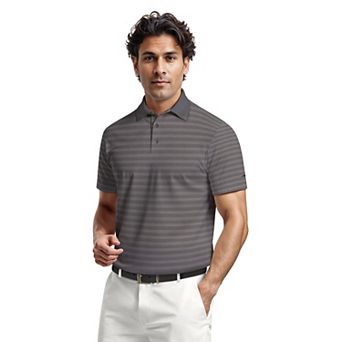 Men's Grand Slam Stripe Jacquard Golf Polo
