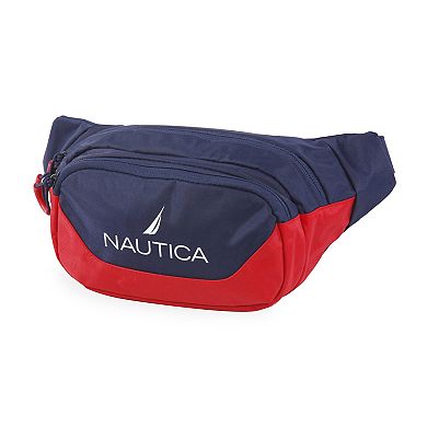 Nautica Navy/Red Fanny Pack
