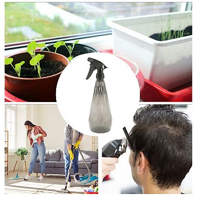 Durable Hair Spray Bottles Diamond Pattern Spray Bottles for Hair 600ml 1pc