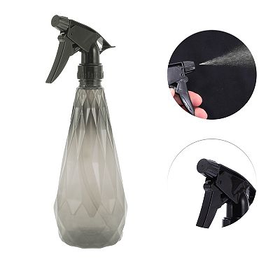 Durable Hair Spray Bottles Diamond Pattern Spray Bottles for Hair 600ml 1pc