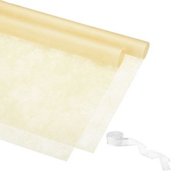 22.8"x22.8" Flower Wrapping Paper, 20 Sheets Non-Woven Waterproof Florist Floral Bouquet Wrap Paper