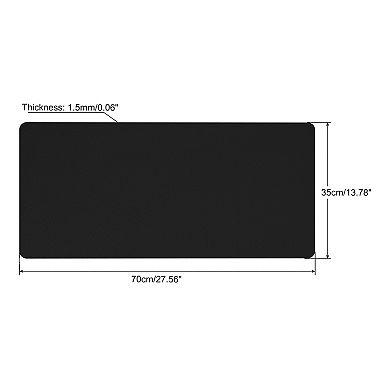 28"x14" Desk Mat Protector, PVC Non-Slip Waterproof Mouse Pad Writing Mat