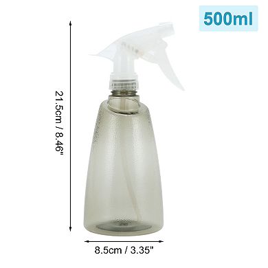 Durable Hair Spray Bottles Frosted Pattern for Hair 500ml 1 Pc