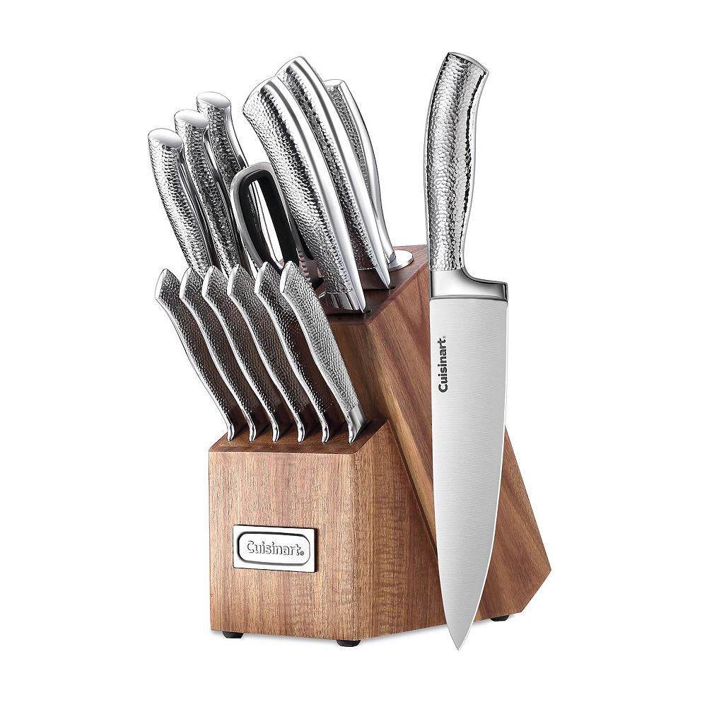 CuisinartÂ® Stainless Steel Knife Block 15 Piece Set
