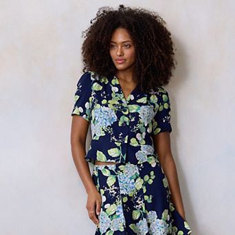 Women's LC Lauren Conrad Peplum Blouse